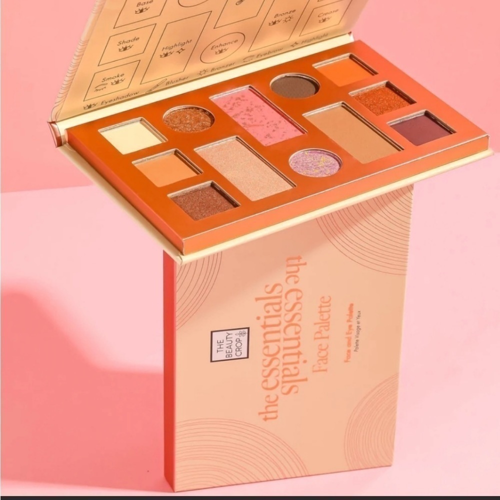 The Beauty‎ Crop The Essentials Face and Eye Palette New Cruelty Free Vegan
